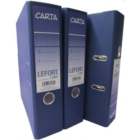 REGISTRADOR RADO LEFORT TAMAÑO CARTA AZUL