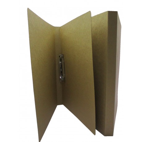 FOLDER CON PALANCA TAMAÑO CARTA KRAFT