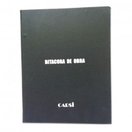 LIBRETA BITACORA DE OBRA 25 JUEGOS CARSI