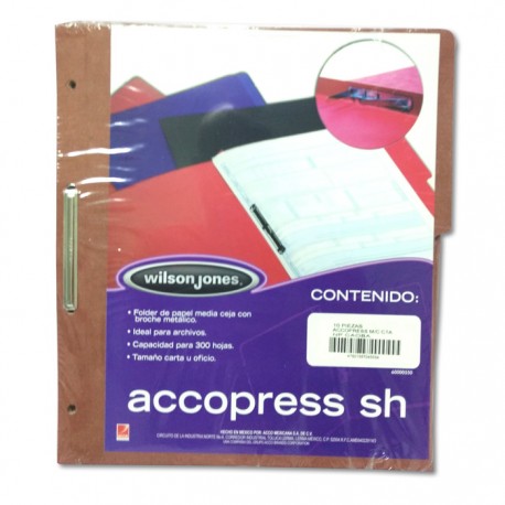 FOLDER CON BROCHE 8 CMS TAMAÑO CARTA CAOBA