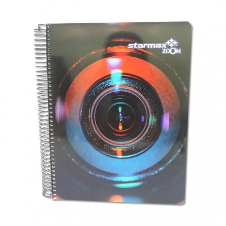 CUADERNO PROFESIONAL ESPIRAL RAYA 200 HOJAS ESTRELLA STAR MAX ZOOM