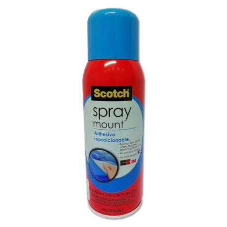 PEGAMENTO EN AEROSOL SPRAY MOUNT 290 GRAMOS SCOTCH