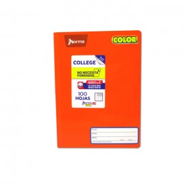 CUADERNO COLLEGE NORMA COSIDO C-7 100 HOJAS