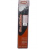 ARILLOS DE PLASTICO PERFEX 1/2 PULGADA COLOR NEGRO