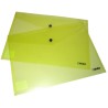 SOBRE DE PLASTICO CON BROCHE HORIZONTAL AMARILLO