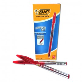 BOLIGRAFO BIC CRISTAL GEL ROJO