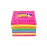 NOTAS ADHESIVAS 2X2 CUBO NEON
