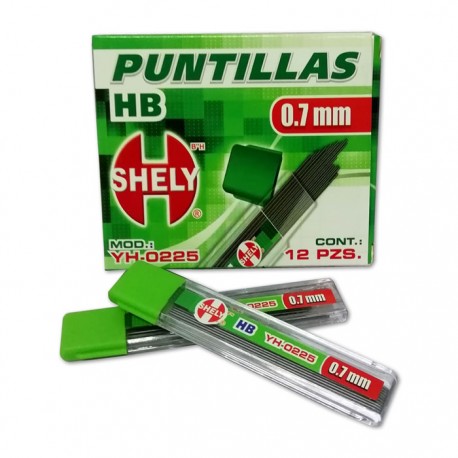 PUNTILLAS HB 0.7 MM SHELY